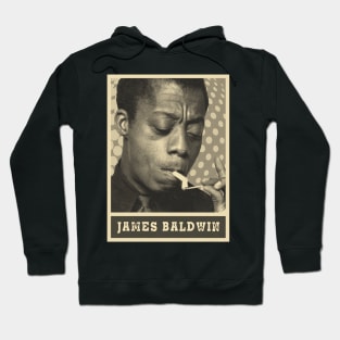 brown cream James Baldwin #21 Hoodie